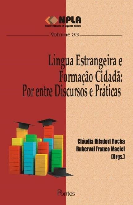 Capa do livro "Língua estrangeira e formação cidadã"