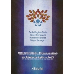 Capa do livro "Transculturalidade e de(s)colonialidade em estudos em inglês no Brasil"