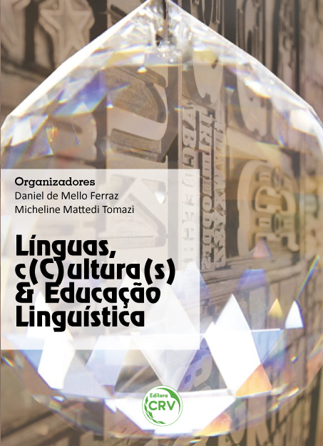 Capa do livro "Línguas, Culturas e Educação Linguística"