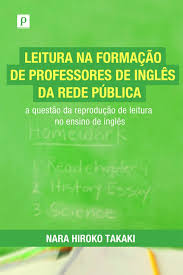 Capa do livro "Leitura na Formação de Professores de Inglês da Rede Pública: a questão da reprodução de leitura no ensino de inglês"