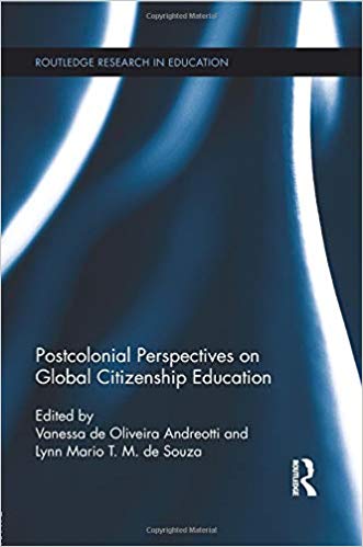 Capa do livro "Postcolonial perspectives in Global citizenship education"
